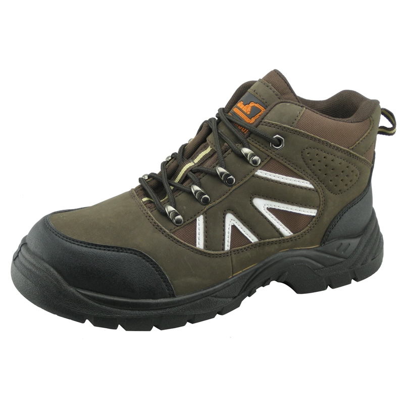 porcelana zapatos de seguridad industrial de cuero de la PU nubuck estilo único deporte de la PU fabricante
