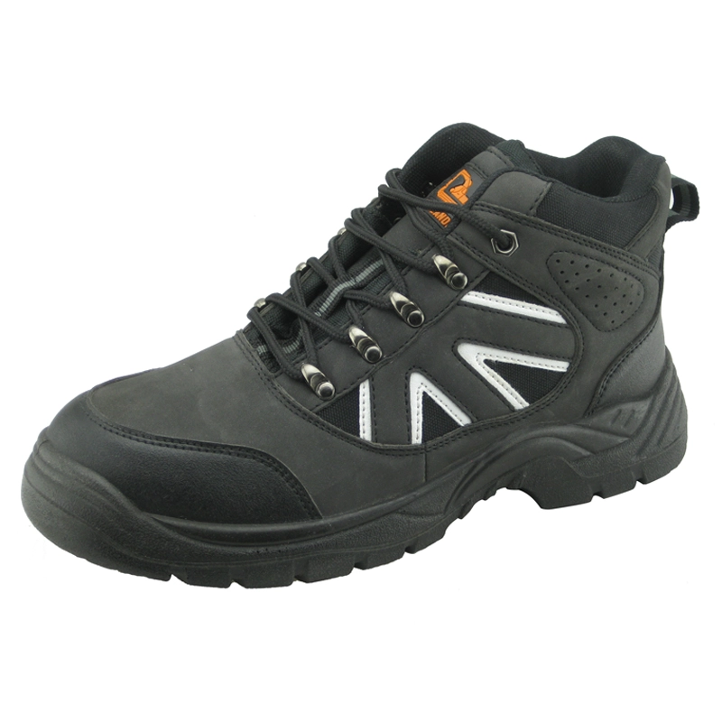 porcelana zapatos de seguridad industrial de cuero de la PU nubuck estilo único deporte de la PU fabricante