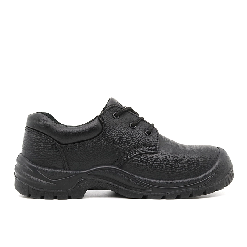 China TM015 Anti slip oil acid proof steel toe mid plate cheap economic safety work shoes manufacturer