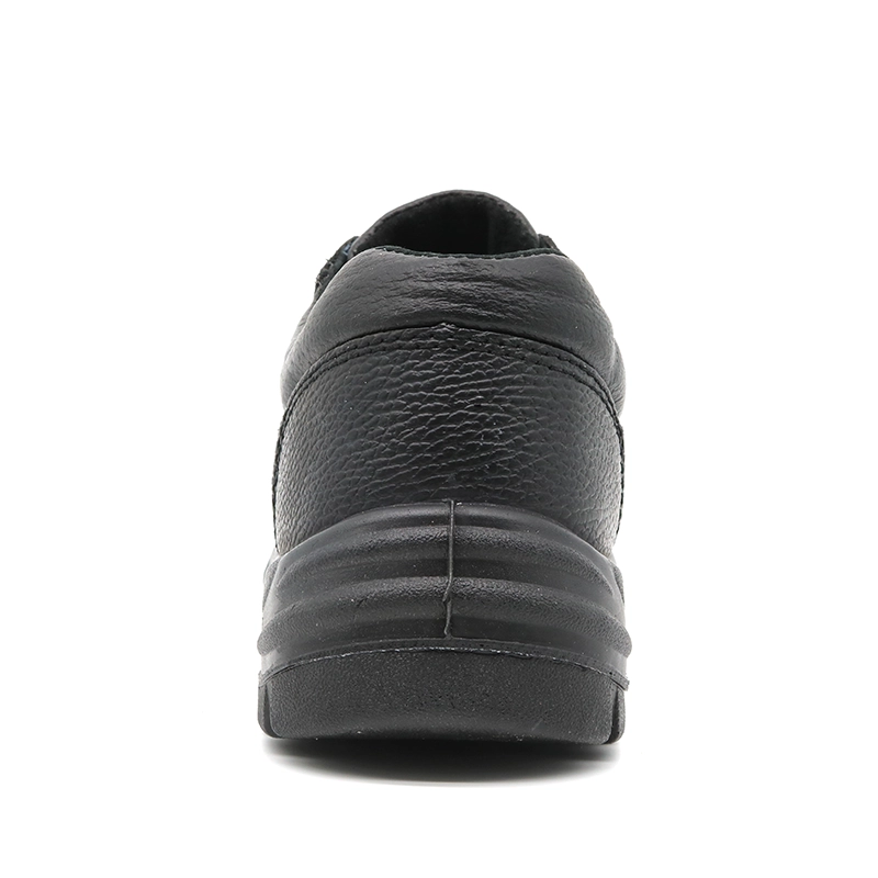 China TM015 Anti slip oil acid proof steel toe mid plate cheap economic safety work shoes manufacturer