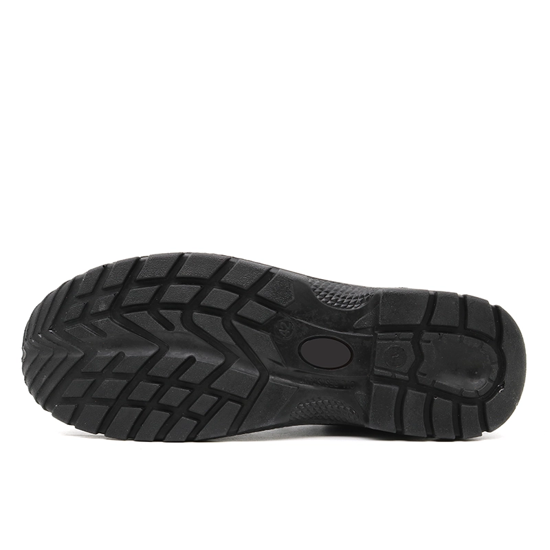 China TM015 Anti slip oil acid proof steel toe mid plate cheap economic safety work shoes manufacturer