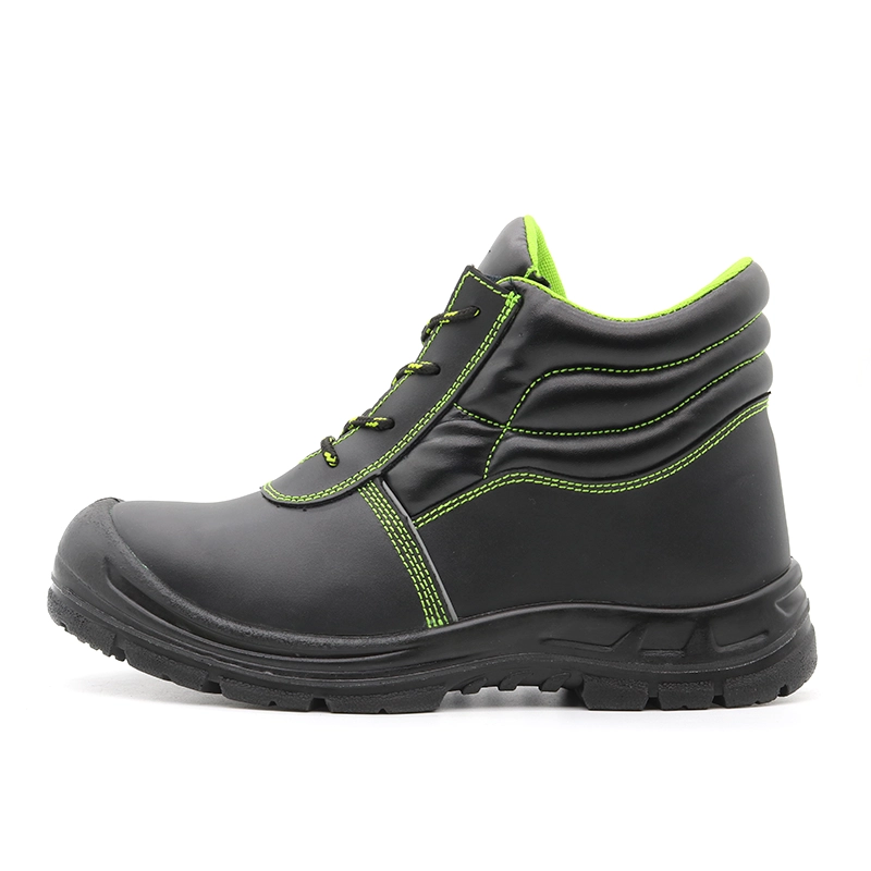 China TM028-G Slip oil resistant composite toe anti puncture metal free anti static S1P safety shoes manufacturer