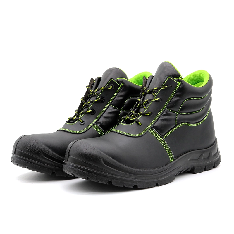 China TM028-G Slip oil resistant composite toe anti puncture metal free anti static S1P safety shoes manufacturer