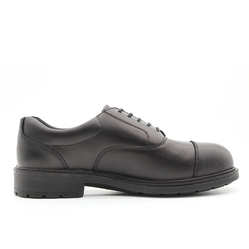 China TM047 Leather anti slip pu sole prevent puncture men's fashionable executive safety shoes steel toe manufacturer