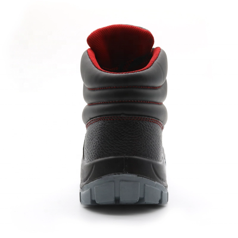 China TM049 Black leather anti slip pu sole steel toe YDS industrial safety shoes manufacturer