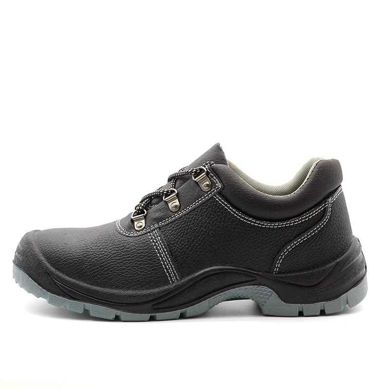 China TM055L Oil slip resistant steel toe puncture proof cheap price leather working shoes manufacturer