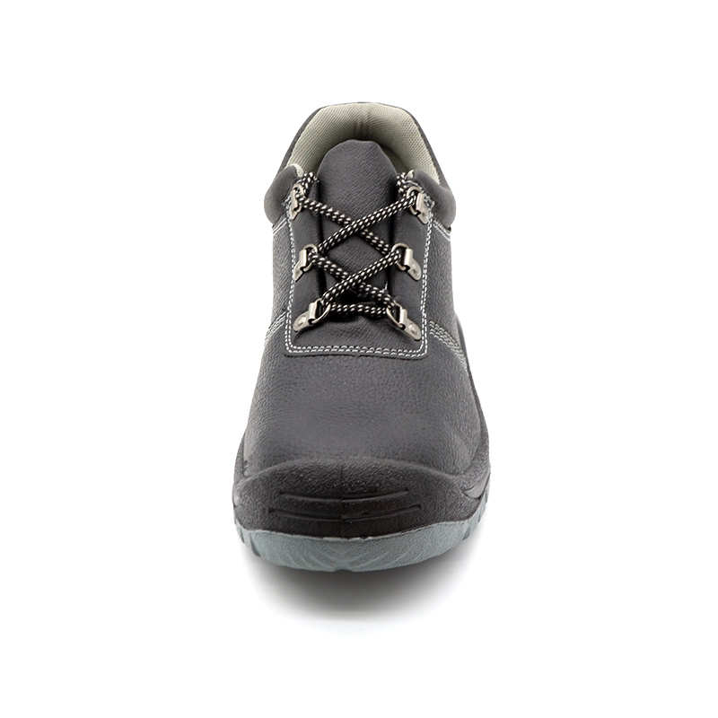 China TM055L Oil slip resistant steel toe puncture proof cheap price leather working shoes manufacturer