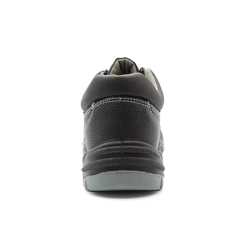 China TM055L Oil slip resistant steel toe puncture proof cheap price leather working shoes manufacturer