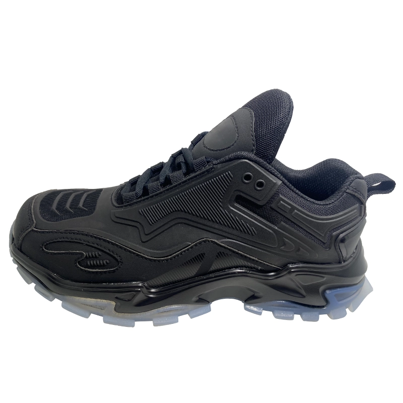 China TM1024 Oil resistant TPU sole fiberglass toe lightweight workshop safety shoes sport manufacturer