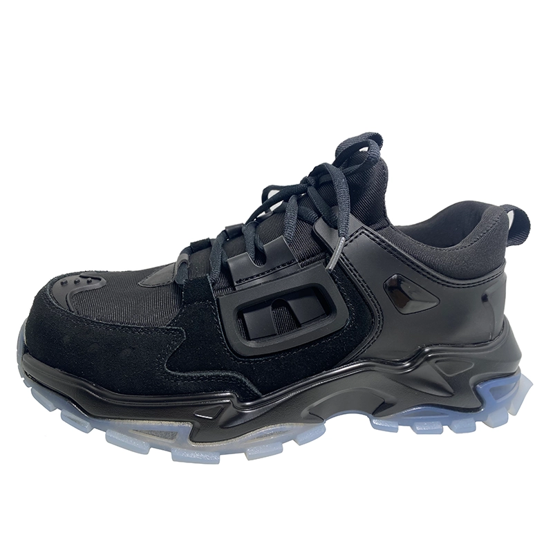 China TM1026 Oil proof TPU sole anti puncture stylish sneakers safety shoes fiberglassl toe manufacturer