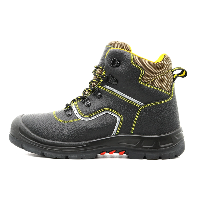 China TM116 Acid oil resistant anti slip soft rubber sole oil gas industry safety shoes manufacturer