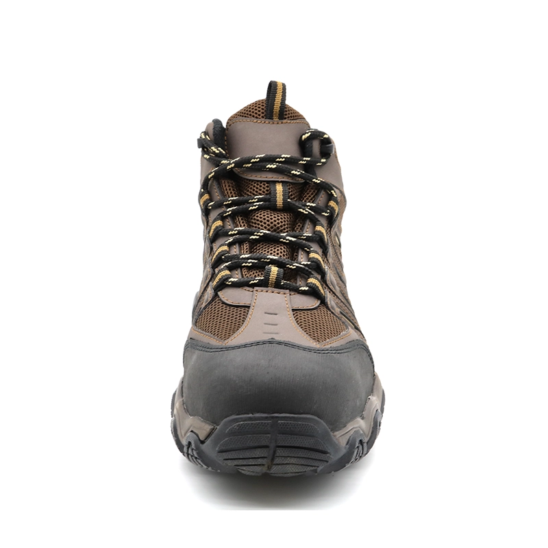 China TM121 Shock absorption fiberglass toe anti puncture outdoor hiking safety shoes waterproof manufacturer