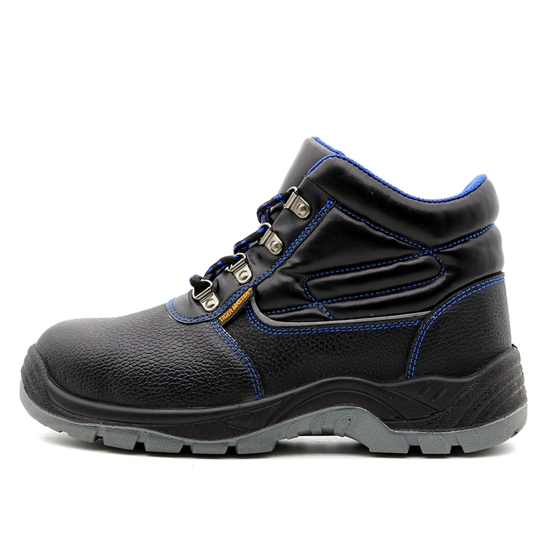 Cina TM088 Scarpe antinfortunistiche industriali con piastra centrale e punta in acciaio con suola antiscivolo Tiger Master in fabbrica produttore