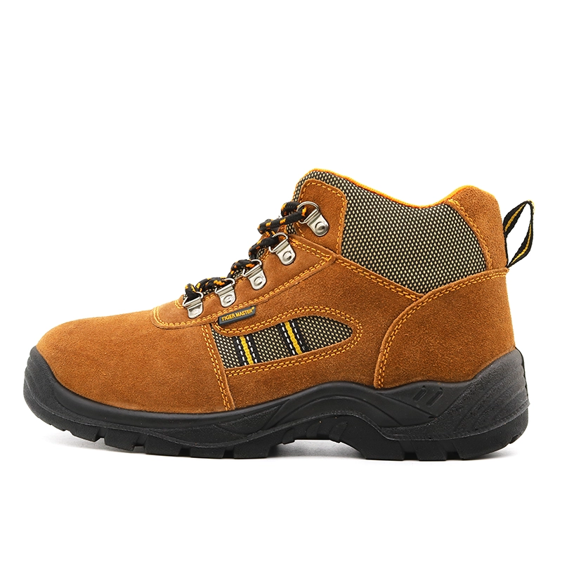 Cina TM207 Tiger master olio antiscivolo antiscivolo scarpe antinfortunistiche stile sportivo a buon mercato punta in acciaio produttore