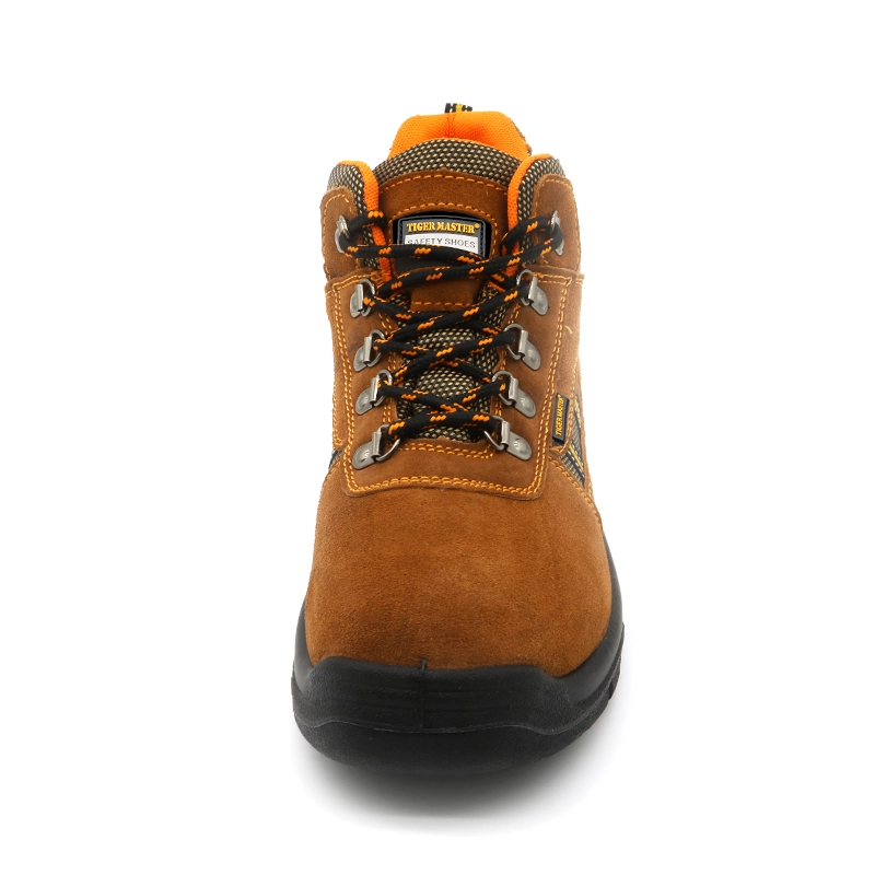 Cina TM207 Tiger master olio antiscivolo antiscivolo scarpe antinfortunistiche stile sportivo a buon mercato punta in acciaio produttore