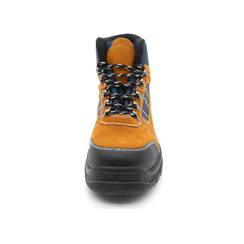 Cina TM219 Calzature antinfortunistiche sportive con puntale in acciaio antiscivolo in pelle scamosciata testa di moro suola in PU antiperforazione produttore