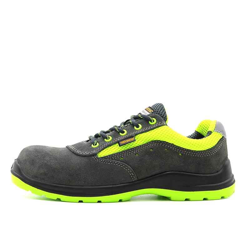 China TM223 Oil slip resistant composite toe anti puncture lightweight sport safety shoes manufacturer