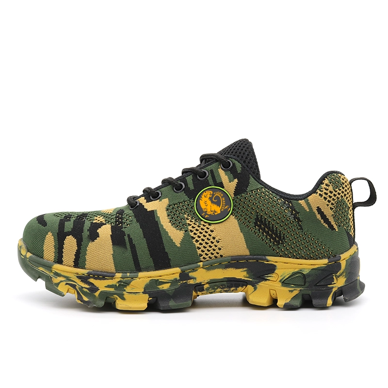 China TM233 Cemented anti slip soft rubber sole steel toe prevent puncture SBP safety sport shoes manufacturer