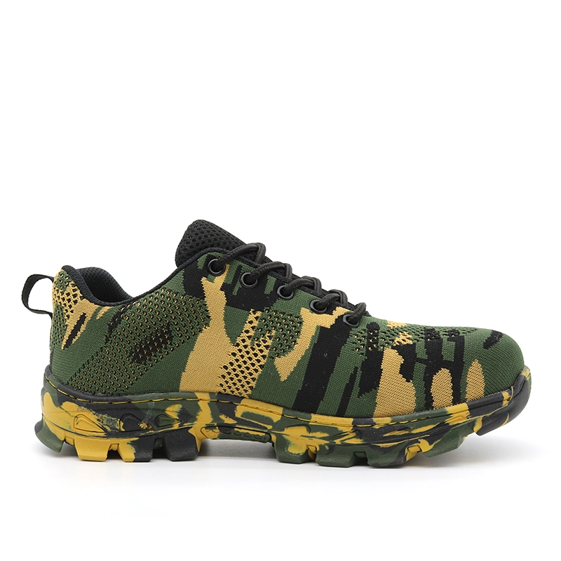 China TM233 Cemented anti slip soft rubber sole steel toe prevent puncture SBP safety sport shoes manufacturer