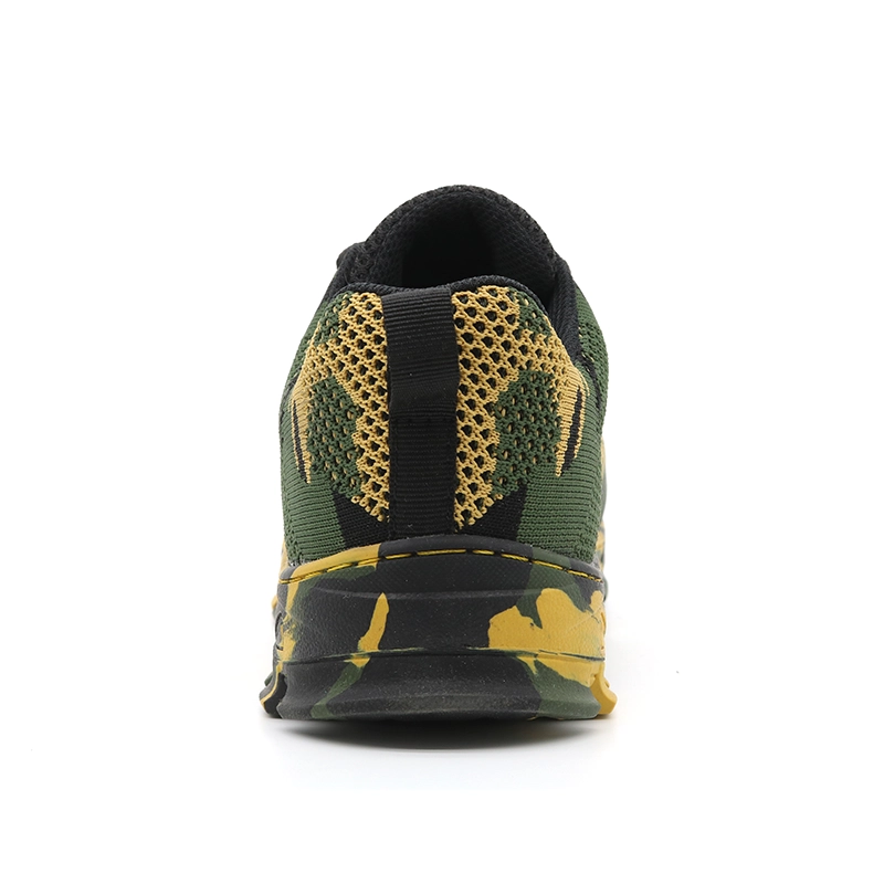 China TM233 Cemented anti slip soft rubber sole steel toe prevent puncture SBP safety sport shoes manufacturer