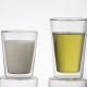 Cina Double Wall Glass Cup For Coffee Tea Water produttore