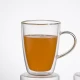 Cina Tazza di vetro caffè tazza di vetro di regalo promozionale doppia parete produttore