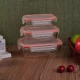 porcelana Envase de alimento caja rectangular Pyrex vidrio comida fabricante