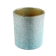 中国 卸売カスタムブールフロストインテリアゴールデンガラスキャンドルジャーバルクキャンドル容器 メーカー