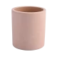 porcelana hot sales pink cement candle container fabricante