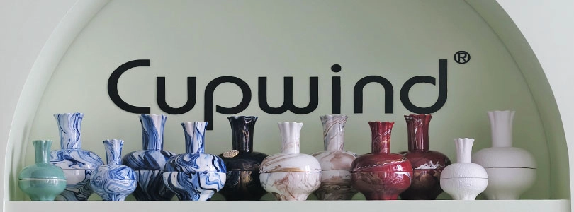 Decoration on Cupwind Candle Vessels（Cupwind）