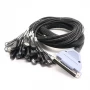 China Aangepaste DB37 naar ecg Lead Wire Set 18 Leads 3.5 4.0 mm snap Compatibele kabel fabrikant