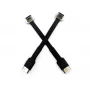 China FFC FPV  60W fast charging 90 degree USB type C extension Cable Flat ultra Thin Ribbon FPC Cable manufacturer