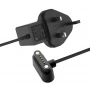 porcelana Pin de POGO cargado de primavera magnética de 5 pines personalizado a la EU/Reino Unido/Adaptador de alimentación de enchufe de EE. UU. - Cable de conector de pin de Pogo Direct Pogo de fábrica | Opciones de 5V/9V/12V | Fabricante OEM/ODM fabricante
