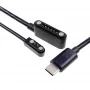 China USB Type-C to 1P/2P/4P Magnetic Pogo Pin Charger Cable – Spring Loaded Magnetic Connector | OEM Manufacturer | ISO 13485 & ISO 9001 Certified manufacturer