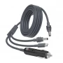 الصين سيجارة السيارات ولاعة وكابل الطاقة USB-C و DC | 3 في 1 كابل الإخراج | قابل للتخصيص | ISO 13485/9001 الشركة المصنعة المعتمدة الصانع