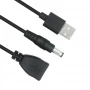Cina Cavo di alimentazione da femmina USB a USB Maschio  DC - Adattatore splitter di dati e alimentazione | Produttore con ISO 13485 e ISO 9001 produttore