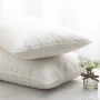 China Fábrica de travesseiros de hotel de alto padrão, respirável, confortável, hipoalergênico, alternativo, macio, OEM fabricante