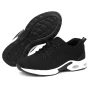 China TM2039-2 Zwarte antislip schokdemper stalen neus lekvrije mannen mode sport stijl veiligheidsschoenen sneakers fabrikant