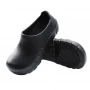 Китай TM3114 Черная противоскользящая водонепроницаемая обувь для шеф-повара из ЭВА со стальным носком, безопасная кухонная обувь производителя