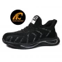 China TM3169 Sapatos de segurança esportivos antiderrapantes com biqueira de aço à prova de perfurações para logística fabricante