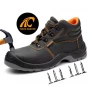 China HS1030 biqueira de aço resistente ao deslizamento de óleo preço barato sapatos de segurança masculinos para indústria fabricante