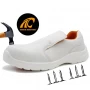 Китай TM284L black suede leather fiberglass toe prevent puncture waterproof work shoes - COPY - a8i7u3 производителя