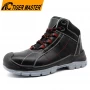 China TM188 Black Leather Steel Toe Anti Static Industrial Safety Shoes 2025 manufacturer
