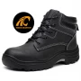 porcelana TM3371 TOE DE ACERO TOE PULLADO Minería de cuero Minería de seguridad Resistente al aceite fabricante