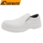 China TM3389 Non-slip Anti-static White Kitchen Chef Safety Shoes with Fiberglass Toe manufacturer