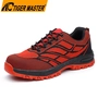 China TM3436 Anti-slip Steel Toe Puncture-proof Red Sport Safety Shoes for Women manufacturer