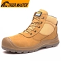 China TM3467 Nubuck Leather Fiberglass Toe Anti-puncture High Quality Safety Boots manufacturer