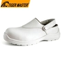 China TM8004 Weiße, rutschfeste, ölbeständige, antistatische Zehenschutzschuhe aus Verbundstoff für Küchenchefs Hersteller