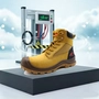 中国 TM059-1 CE & ASTM Electrical 18kv Insulation Fiberglass Toe Safety Shoes Black Leather - COPY - foknon メーカー