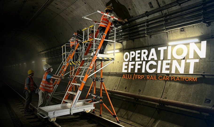 Track‑Mounted Maintenance Access Platform